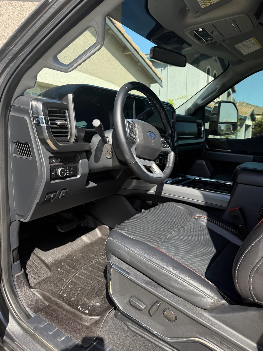 Ford truck driver side after exterior detail