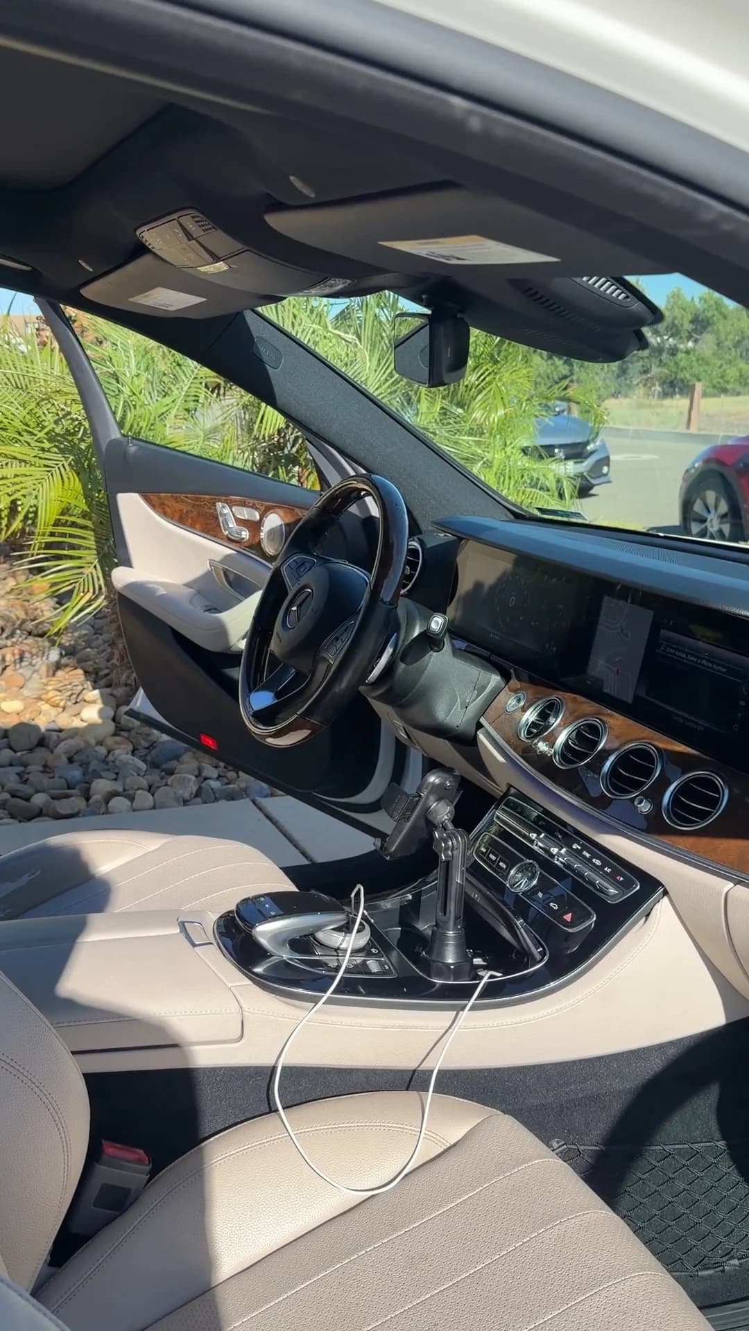 Mercedes E-Class full interior after detailing