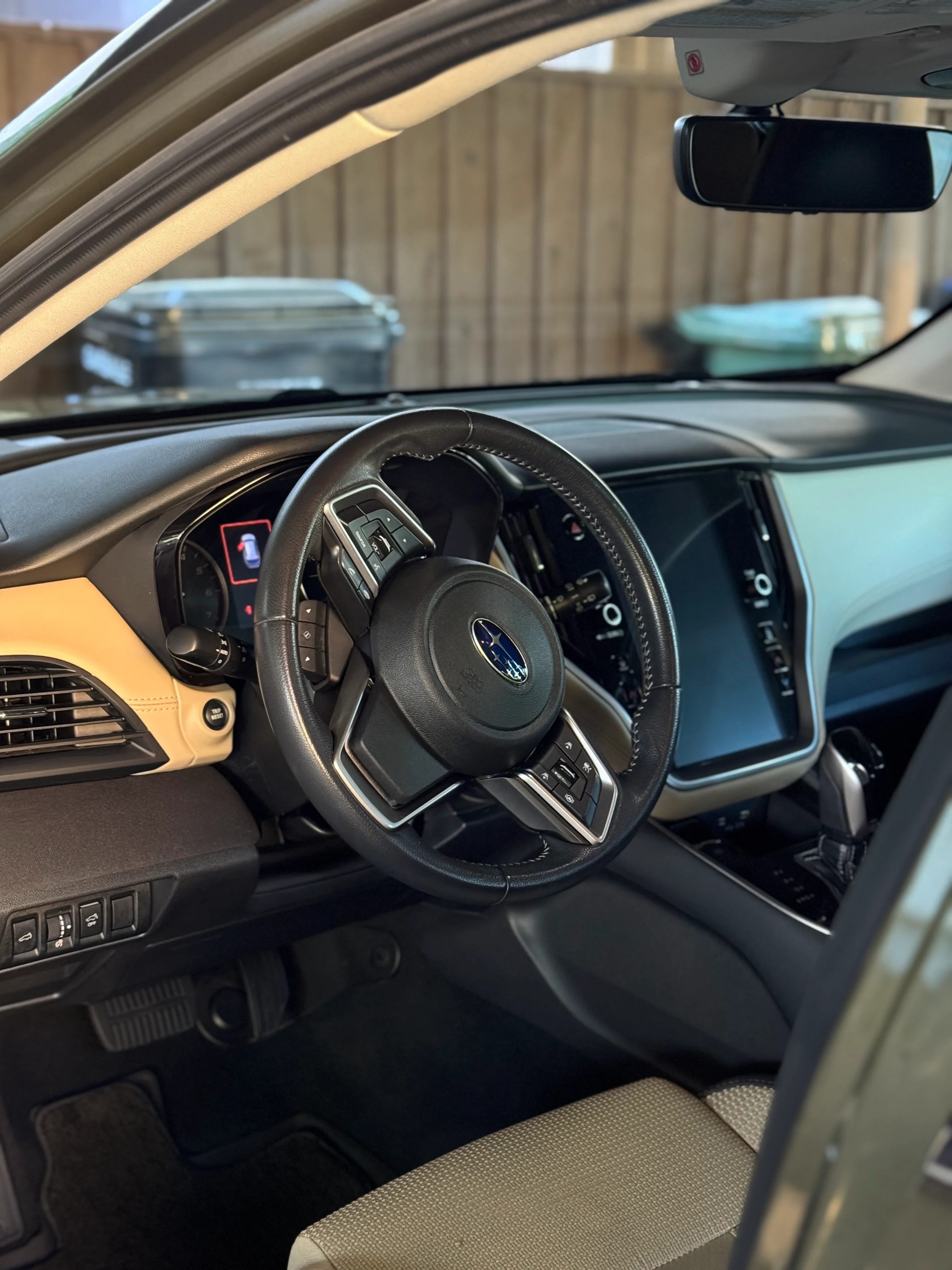 Subaru Outback finished interior after detailing